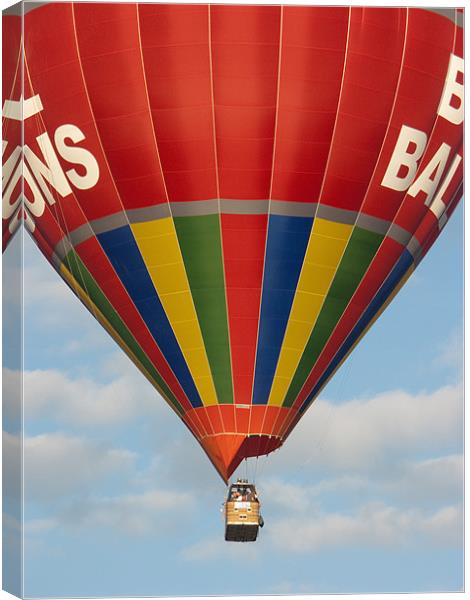 Hot Air Balloons 01 Canvas Print by Brian Roscorla