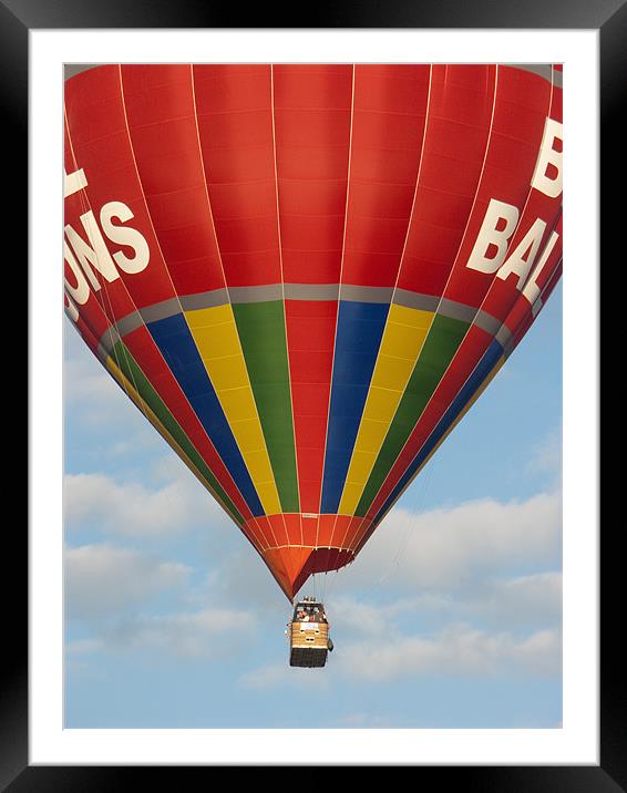 Hot Air Balloons 01 Framed Mounted Print by Brian Roscorla
