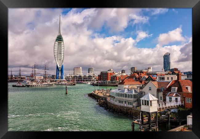 Portsmouth Harbour Framed Print by Wight Landscapes