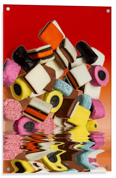 AllSorts Sweets Acrylic by David French