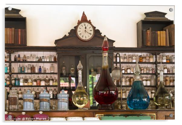 At The Apothecary Acrylic by Robert Murray