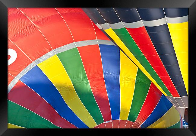 Hot Air Balloons 05 Framed Print by Brian Roscorla