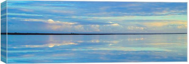 The Lagoon Iceland Canvas Print by Nick Jenkins
