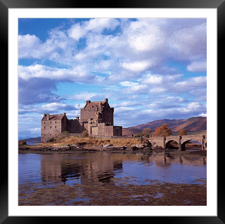 Eilean Donan Castle Framed Mounted Print by Derek Wallace