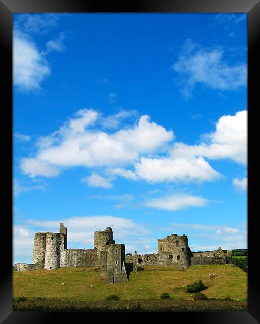 Kidwelly Castle Framed Print by Nic Christie