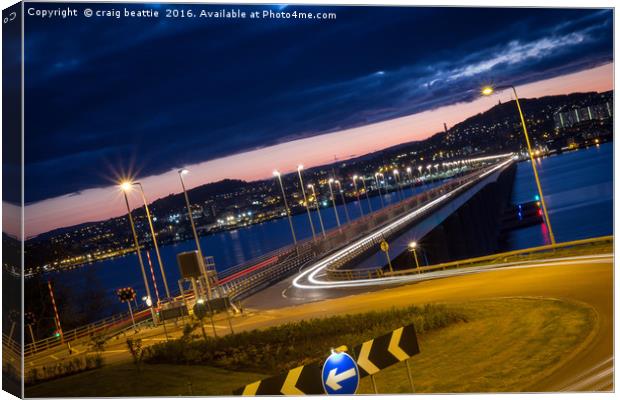 Dundee's magic roundabout (circle) Canvas Print by craig beattie