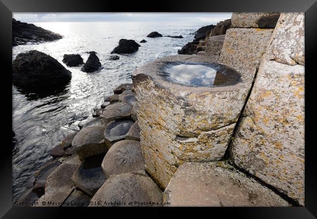 Giants Causeway, Northern Ireland Framed Print by Massimo Lama