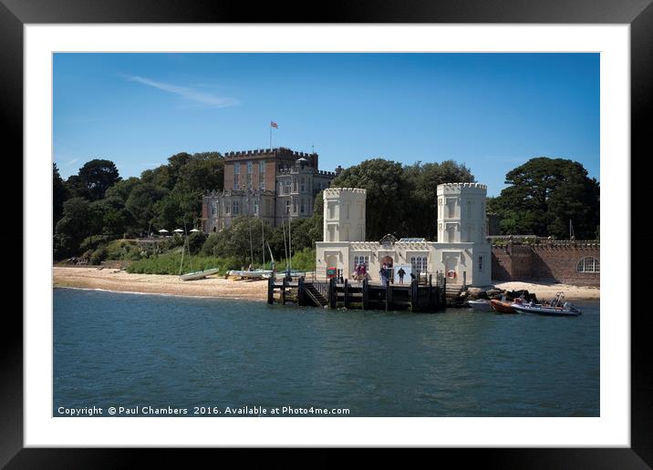 Browsea Castle Framed Mounted Print by Paul Chambers