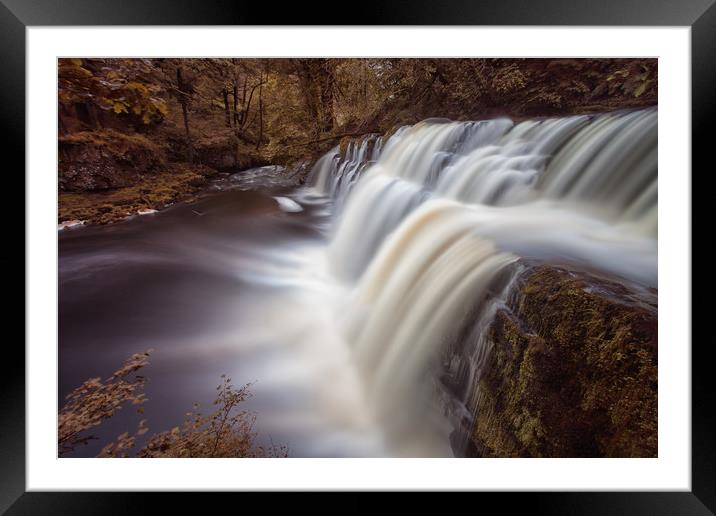 Sgwd y Pannwr  Framed Mounted Print by Leighton Collins