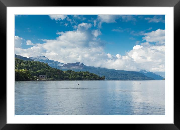 Bonny Banks of Loch Lomond  Framed Mounted Print by George Cairns