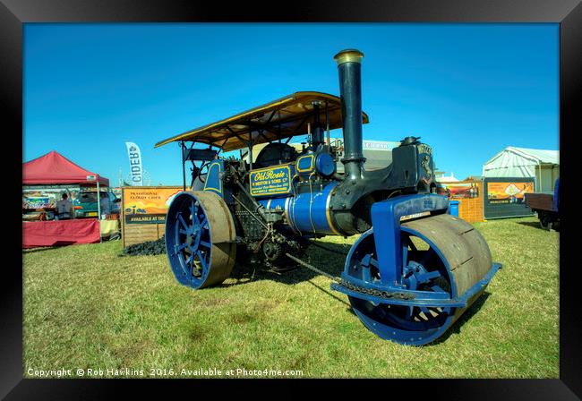 Old Rosie  Framed Print by Rob Hawkins