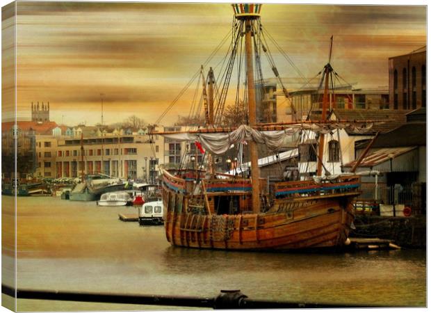 Shipshape and Bristol Fashion. Canvas Print by Heather Goodwin