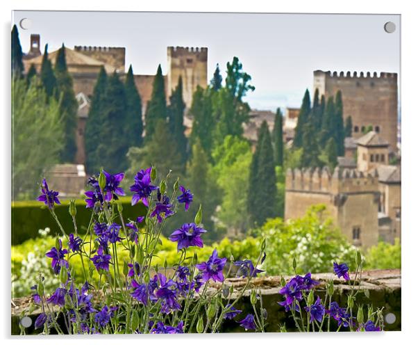 The Alhambra Acrylic by Nic Christie