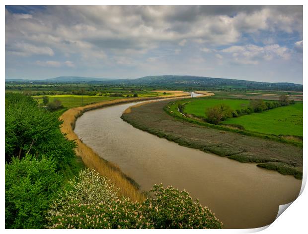 River Shannon, Bunratty, Ireland Print by Mark Llewellyn