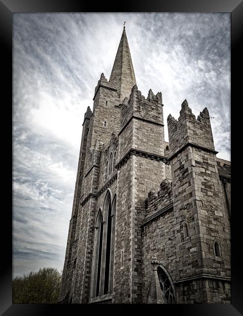 St Patricks Cathedral, Dublin, Ireland Framed Print by Mark Llewellyn