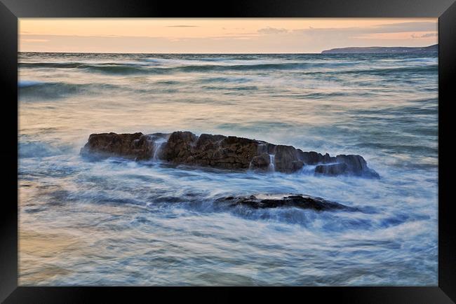 The Rock Framed Print by Mike Gorton