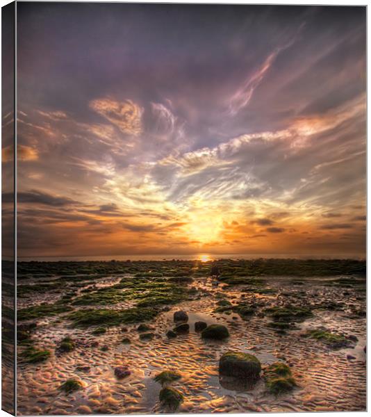 Norfolk Sunset Canvas Print by Mike Sherman Photog