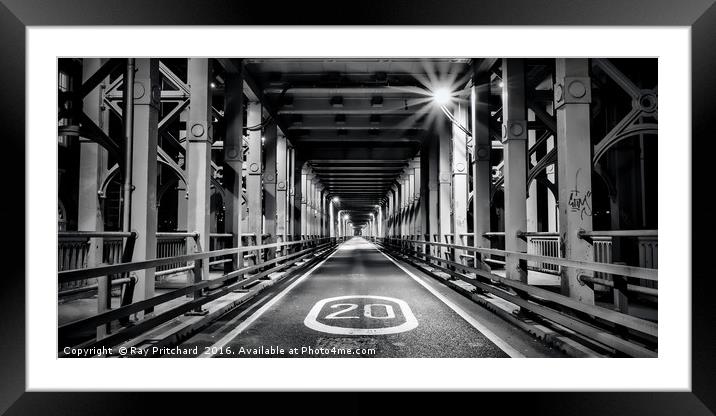 20 mph Framed Mounted Print by Ray Pritchard