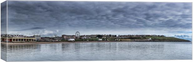Barry Island Panorama Canvas Print by Steve Purnell