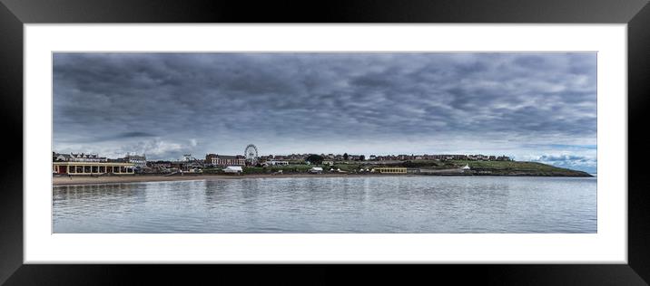 Barry Island Panorama Framed Mounted Print by Steve Purnell