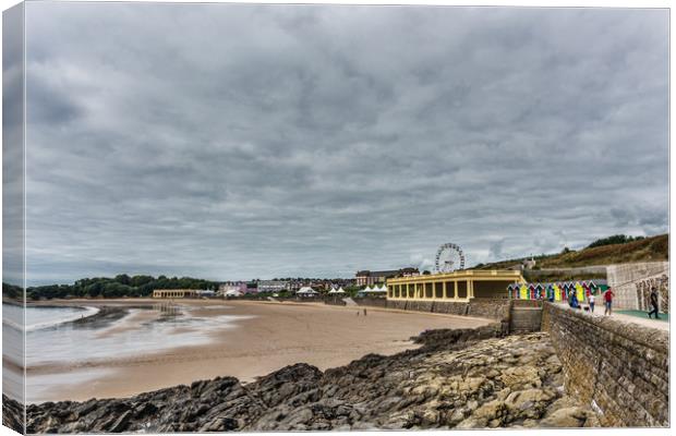 Barry Island Canvas Print by Steve Purnell