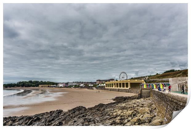 Barry Island Print by Steve Purnell