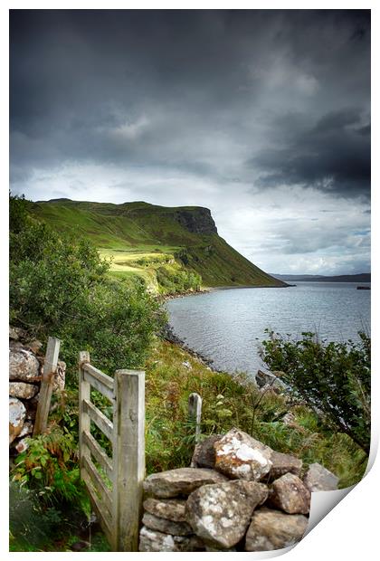 Torvaig Print by Alan Simpson