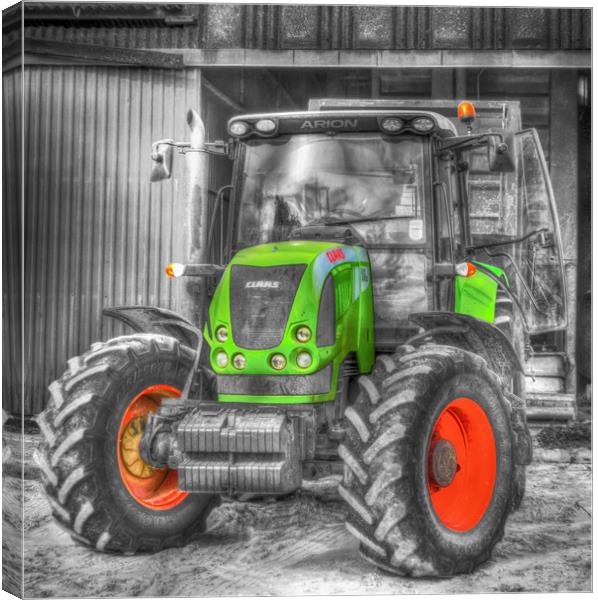 Tractor Canvas Print by Kim Slater