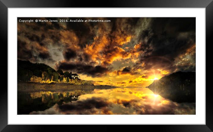 Bull Bay at Sunrise Framed Mounted Print by K7 Photography