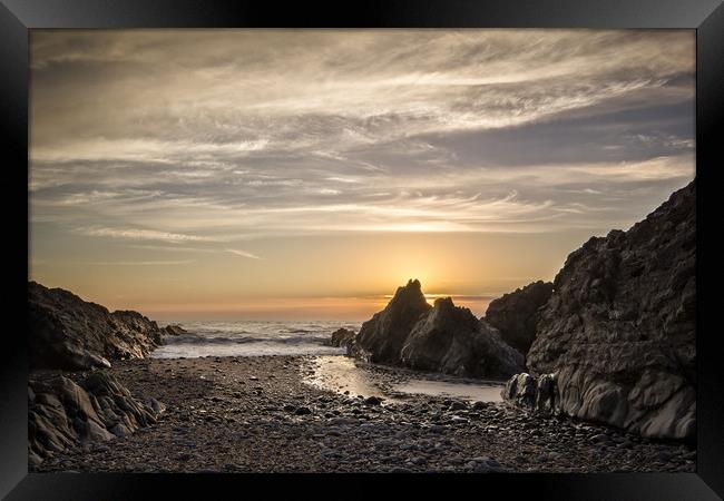  Croyde Bay North Devon Framed Print by Dave Wilkinson North Devon Ph