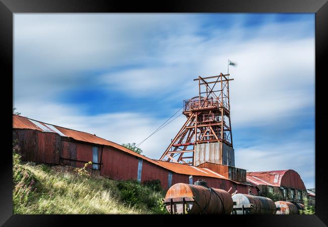 Thirty Seconds at Big Pit Framed Print by Steve Purnell