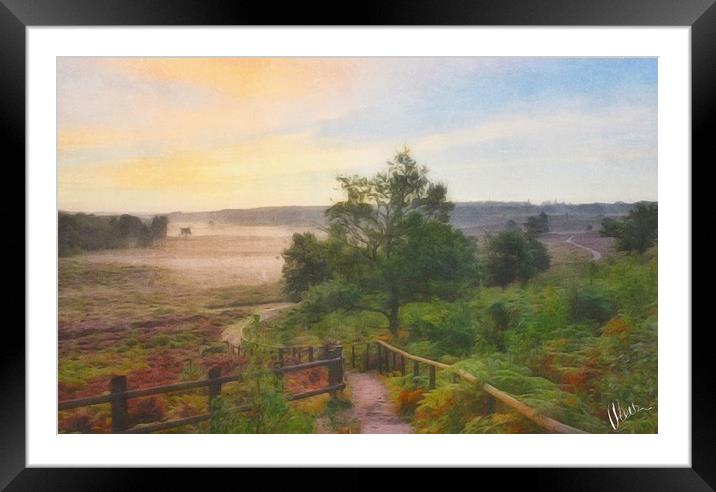 Sunrise at Wolferton  Framed Mounted Print by Gary Pearson