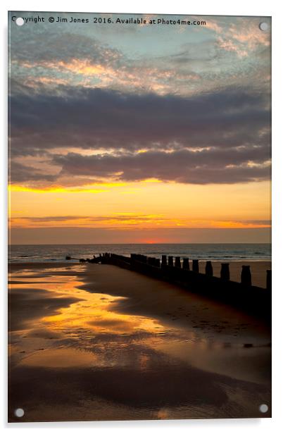 September Sunrise Acrylic by Jim Jones