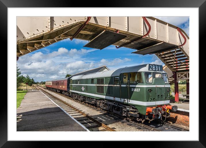 Class 31 Diesel 1 Framed Mounted Print by Steve Purnell