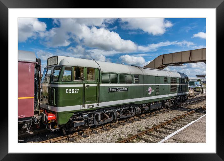 Class 31 Diesel 2 Framed Mounted Print by Steve Purnell