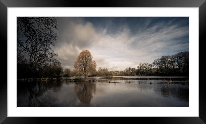 Caldicot Country Park Framed Mounted Print by Mark Hobbs