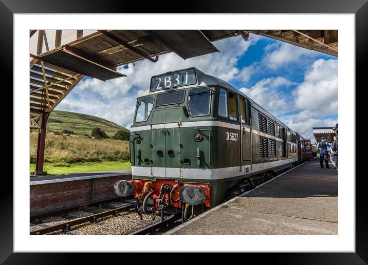 Class 31 Diesel 3 Framed Mounted Print by Steve Purnell