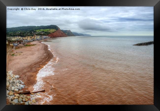 Sidmouth Framed Print by Chris Day