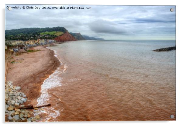 Sidmouth Acrylic by Chris Day