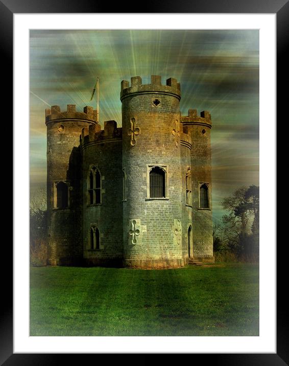 The Folly. Framed Mounted Print by Heather Goodwin