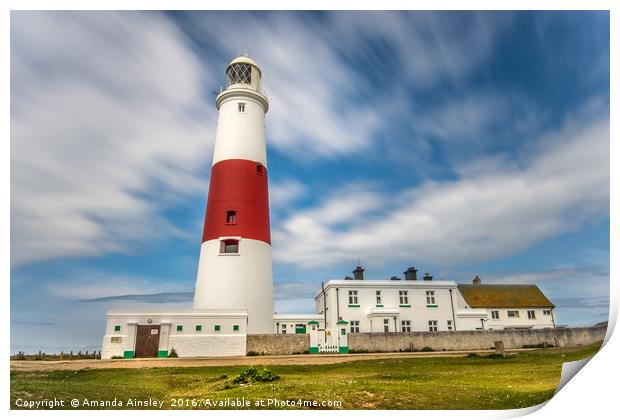 " Portland Bill " Print by AMANDA AINSLEY