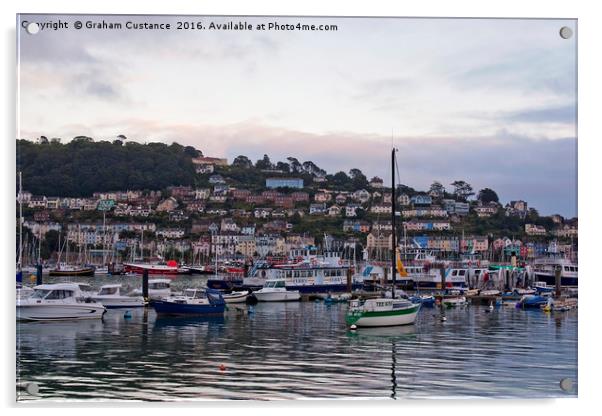 River Dart Acrylic by Graham Custance