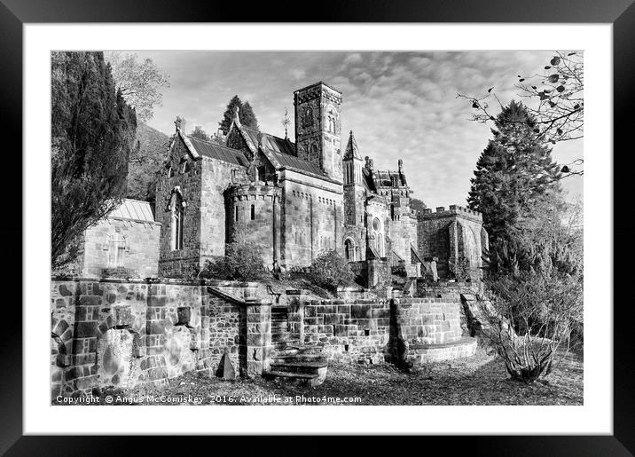 St Conan's Kirk  Framed Mounted Print by Angus McComiskey