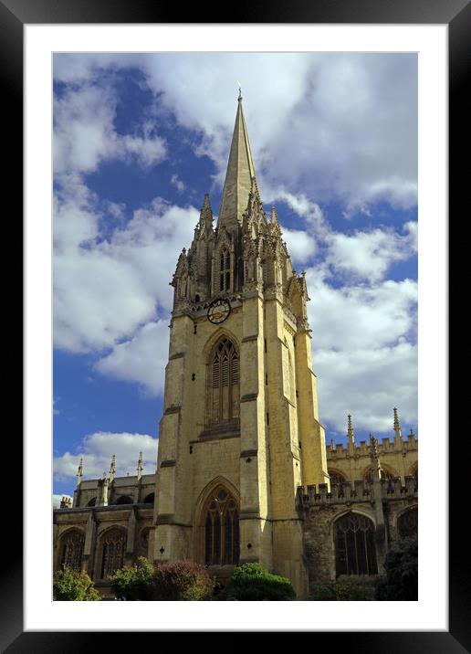 The University Church of St Mary the Virgin Framed Mounted Print by Tony Murtagh