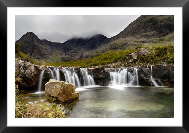 Fairy Pools   Framed Mounted Print by Alan Simpson