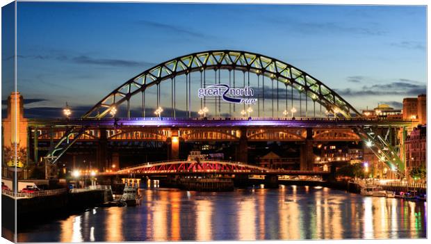 Newcastle  Canvas Print by chris smith