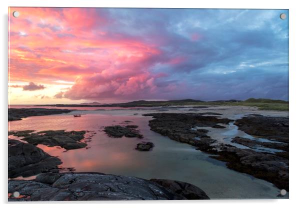 Sunset at Sanna Bay Acrylic by Derek Beattie