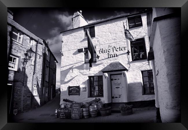 17th century Blue Peter Inn Framed Print by Chris Harris