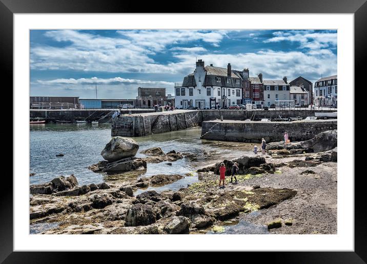 Millport Seaside Framed Mounted Print by Valerie Paterson