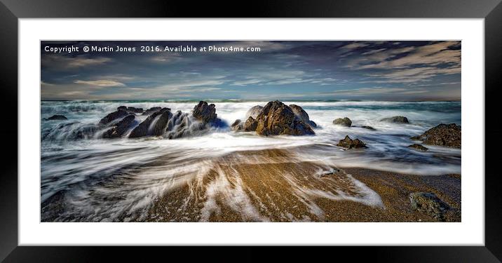 The Rocks of Porth Tyn Twywn Framed Mounted Print by K7 Photography